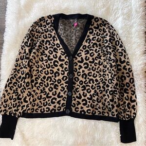 Women’s Leopard print cardigan